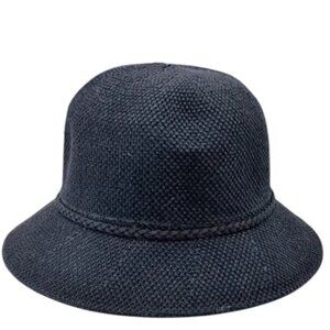 Marcus Adler Black Woven Bucket Hat